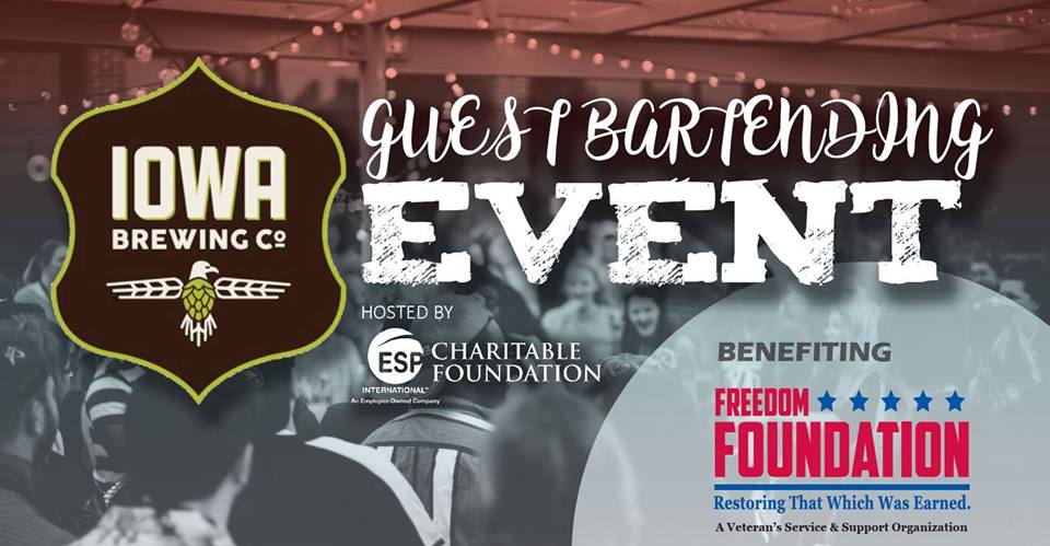 Guest Bartending: ESP Charitable Foundation