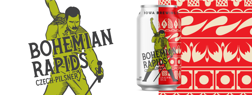 Bohemian Rapids can launch party, presented by BrewNost!