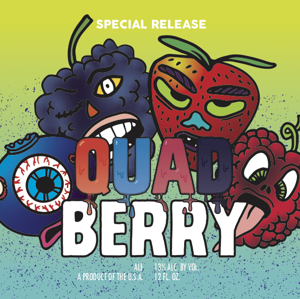 NEW BEER: Quad Berry w/ can release